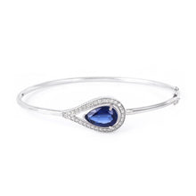 Load image into Gallery viewer, Peacock Eye Bracelet With Tanzanite &amp; Diamonds